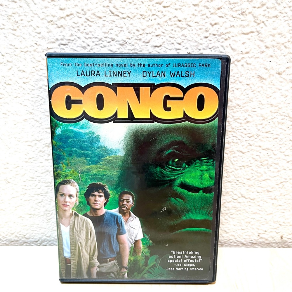 Congo on DVD. Laura Linney & Dylan Walsh. Breathtaking Action!